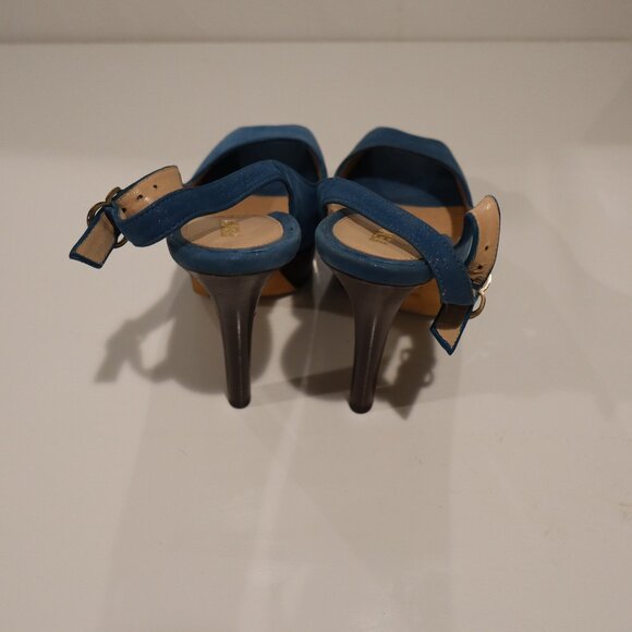 FENDI LOGO SLINGBACK PUMPS - Size 37.5 - Picture 4 of 6